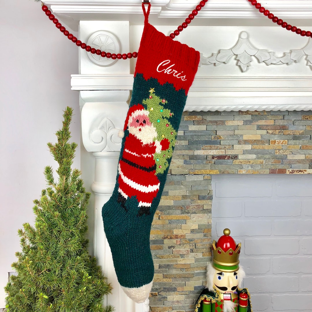 Vintage Style Christmas Stockings 