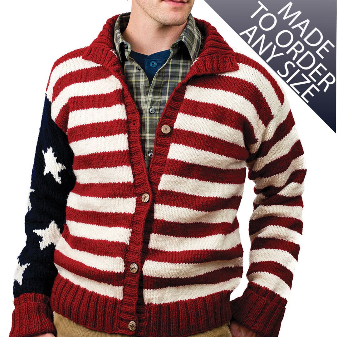 Knit American Flag Stripe Tank, Multi