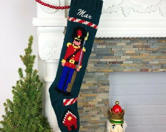 Christmas Stockings Personalized Knit Wool Stockings Mary Maxim