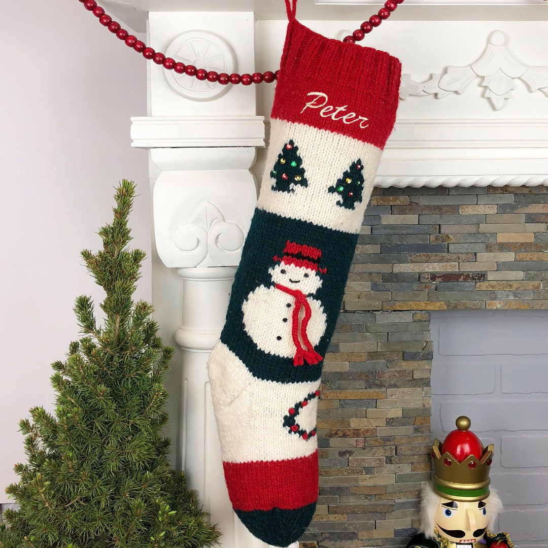 Calcetines de Navidad Unisex con Muñeco de Nieve y Árboles de Navidad –  Jerseys Navideños