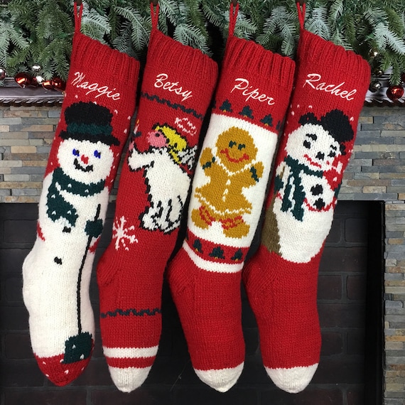 monogrammed stockings for christmas