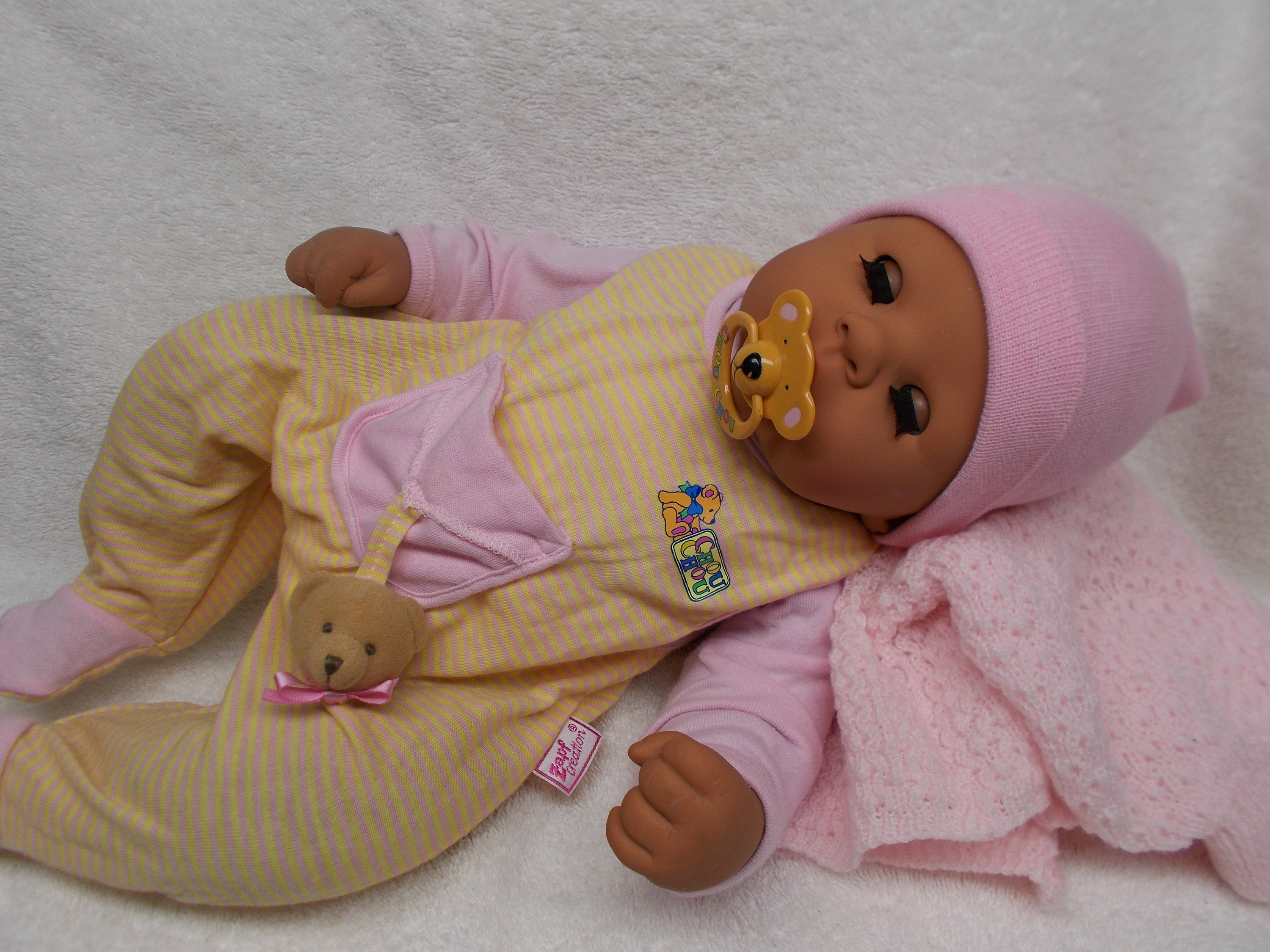 ゜*・゜タグ付きzapf doll ヴィンテージ 抱き人形 リボーン