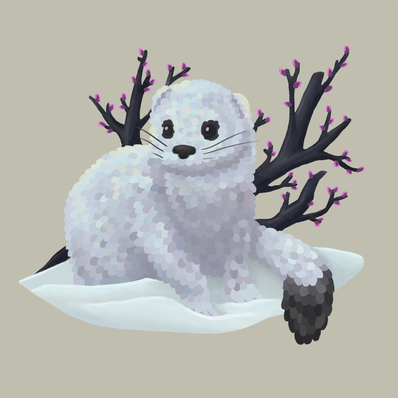 Quirky Animal Limited Edition Art Print Etsy