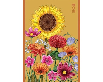 Wildblumen Blumensamen in Vintage Verpackung