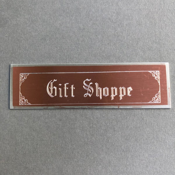 Dollhouse Shop Sign Etsy