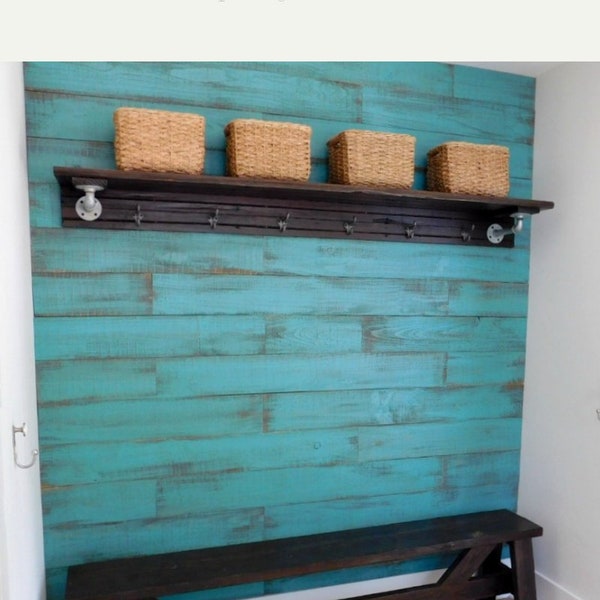 Turquoise Wall Decor Etsy