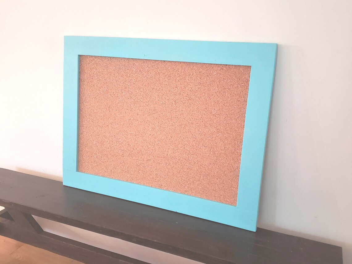Framed Cork Board Playroom Wall Decor 36 X 48 Shown in Etsy