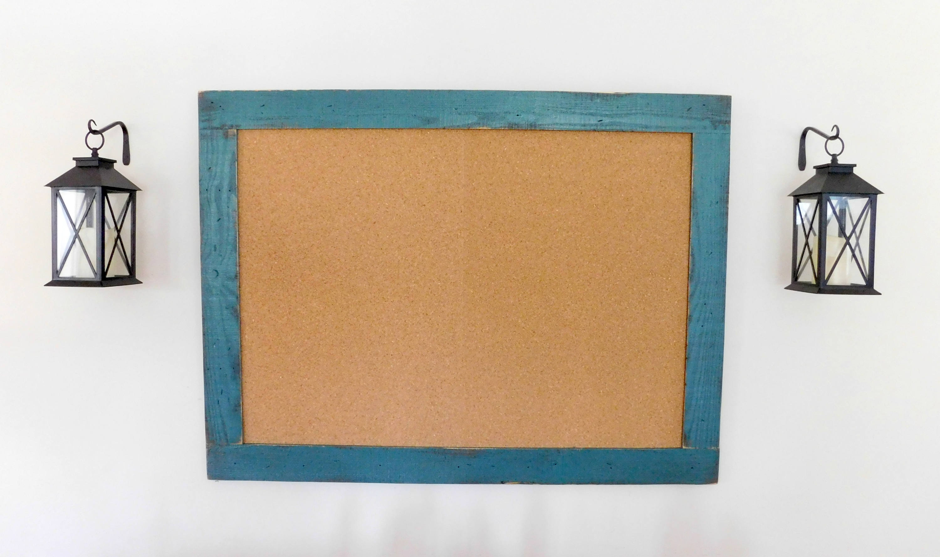 36 x 48 Framed Pin Board Cork Board Shown in Jade Etsy