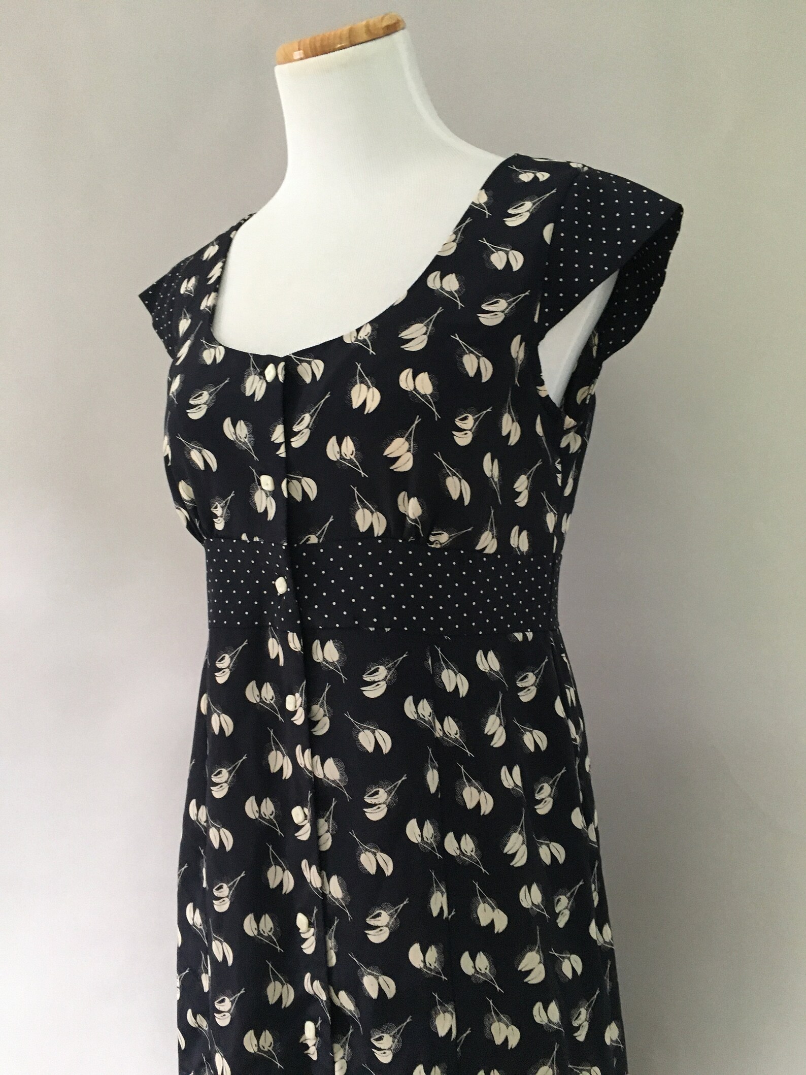 Miss Crabtree Dress Vintage 1990s does 1930s Dress 30s Style Etsy