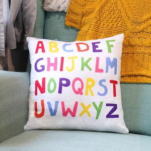 Alphabet pillow target sales