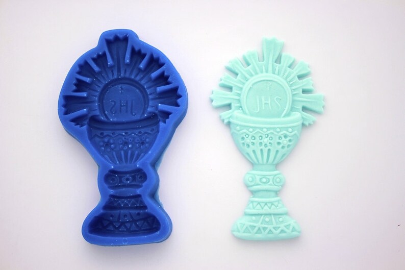 CHALICE COMMUNION Religious SILICONE Mold For Fondant Gum Etsy