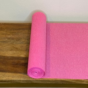 Light Pink Werola German Floristic Crepe Paper