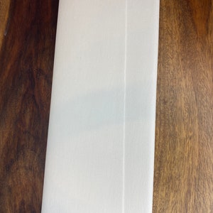 Papier crêpe allemand recto-verso blanc/blanc
