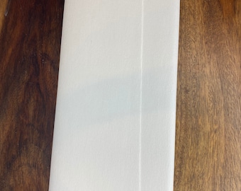 White/White Double-Sided German Crepe Paper