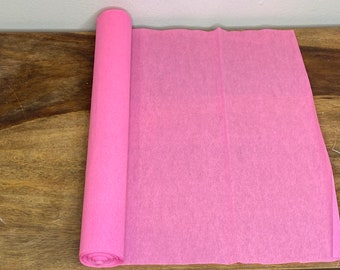 Pink Werola Extra Fine German Crepe Paper