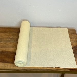 Ivory Werola German Floristic Crepe Paper