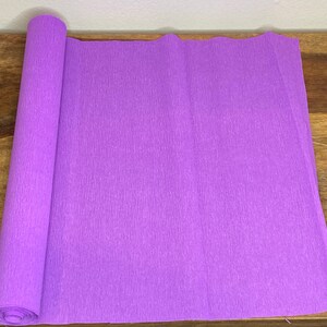 Lilac Werola Extra Fine German Crepe Paper