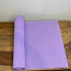 Pastel Lilac Werola German Floristic Crepe Paper