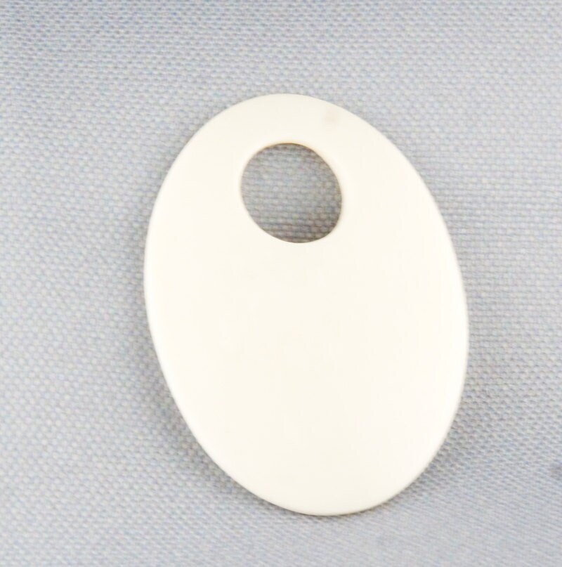 Vintage Carved Bone Oval Hoop Bead, Small and Large Size, 35-40mm, 1 Piece, Large Hole Bead, Bone Beads, Hoop Bead, Drop Bead, Vintage Beads