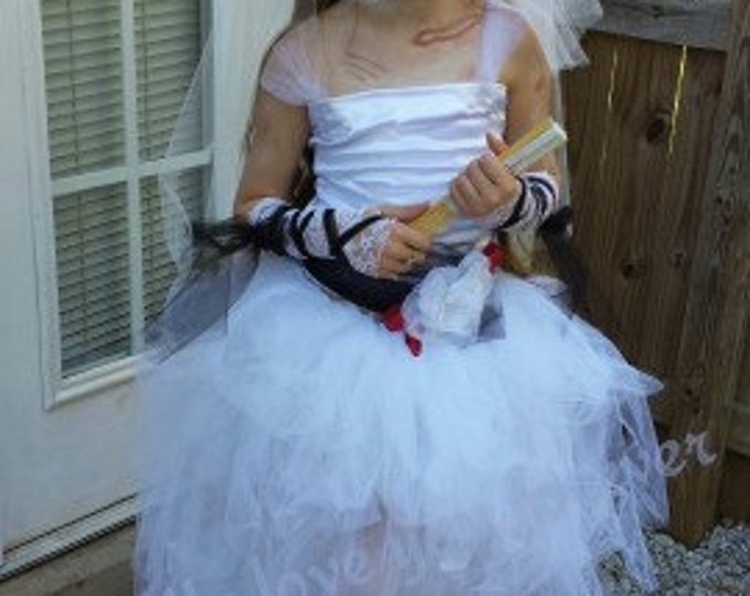 Zombie Prom Dress OOAK Etsy