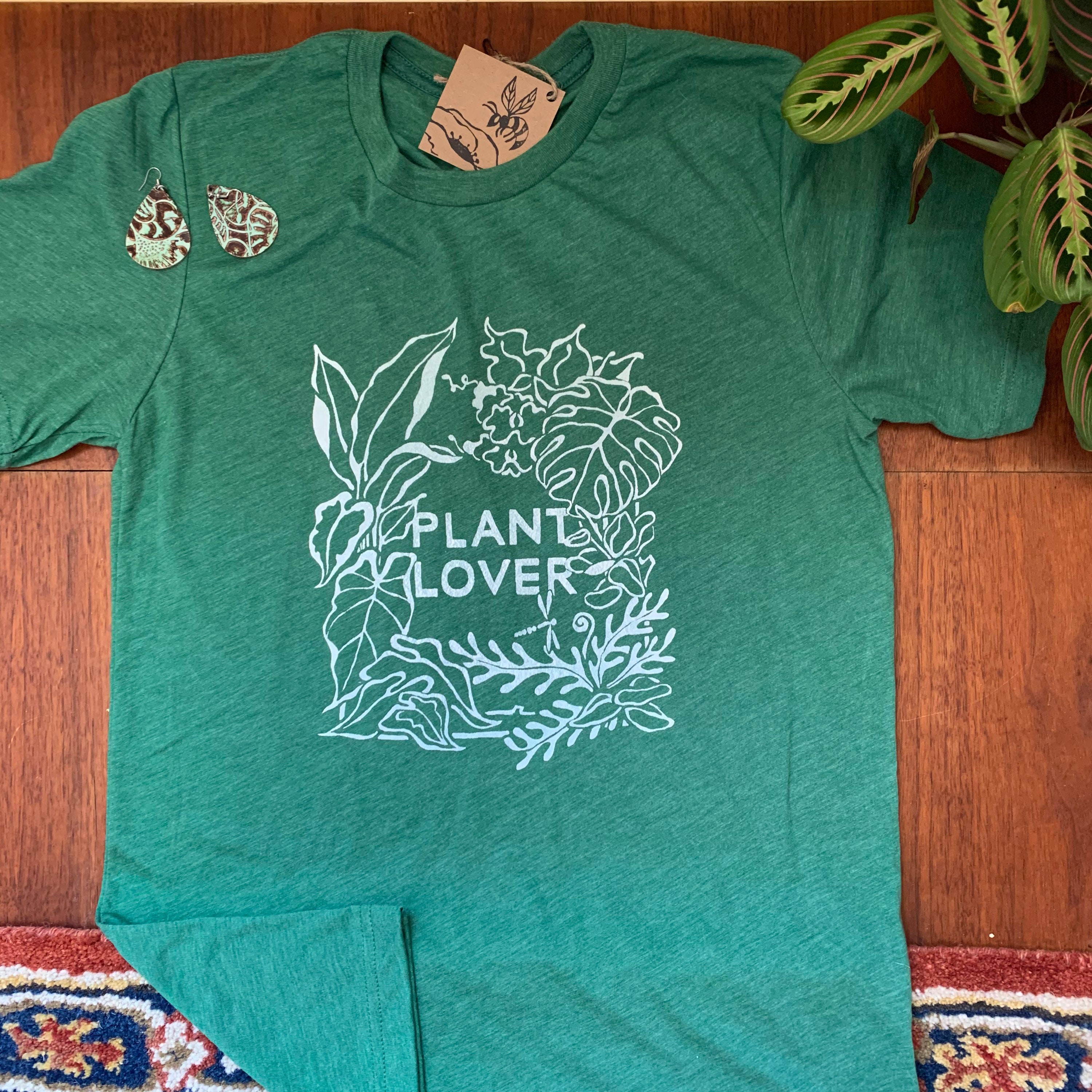 Plant Lover Unisex t-shirt Plant Lover shirt Plant t-shirt - Etsy Nederland