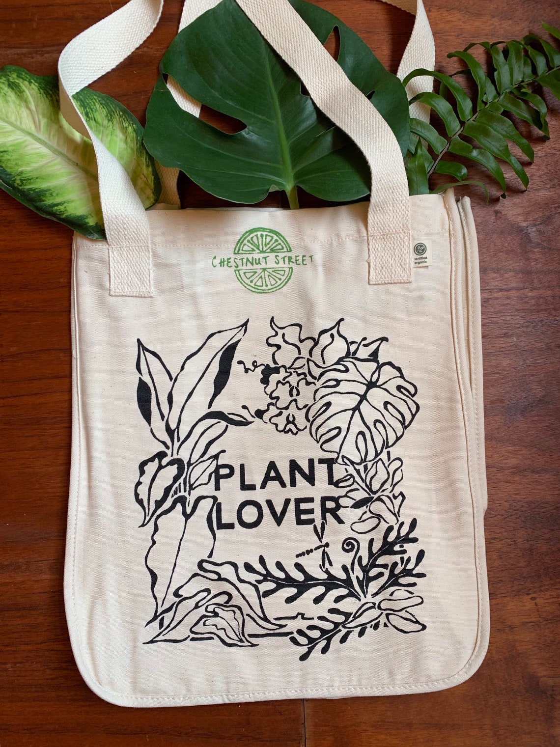 Plant Lover Tote Plant Tote Houseplants Totes Houseplant - Etsy