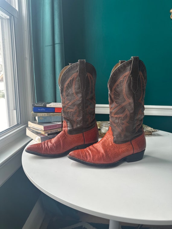 Genuine Leather Tarahumara Western Boots