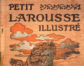 1923 Illustrated French Dictionary Pages | Digital Download | 49 Pages