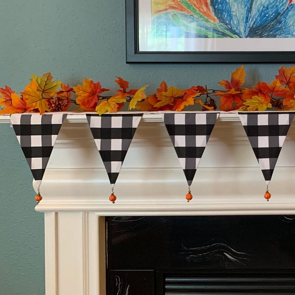 Pumpkin Mantel Scarf Etsy