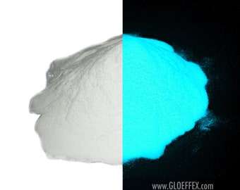 Luminous Glow-in-the-dark Pigment Powder, Half-oz Bag 
