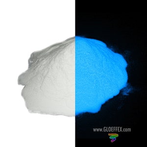 Super Phosphorescent Glow Powder Pigment - Blue