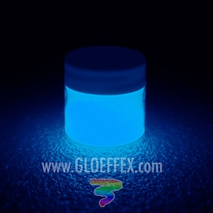 Blue Glow in the Dark Lack - 30 g