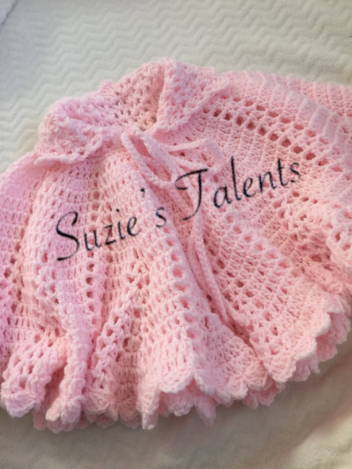 Free Printable Baby Shawl Crochet Pattern