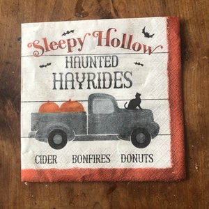 Sleepy Hollow Paper Napkins