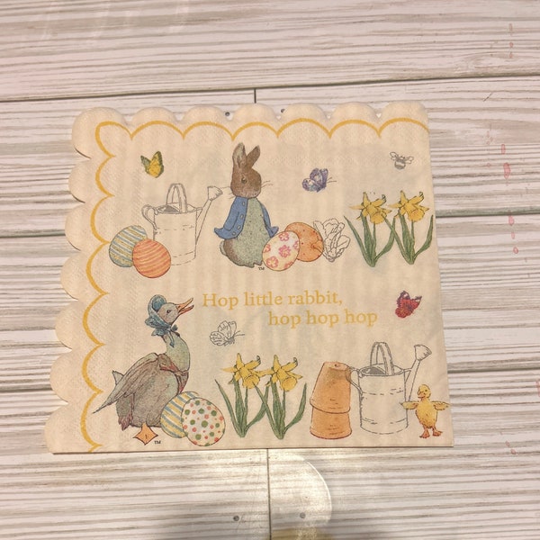 Peter Rabbit luncheon Paper Napkin