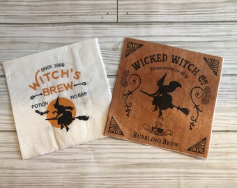 Witch’s Brew Paper Napkin Combo