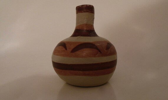 Small Southwest Vase Handmade Pottery Vase Southwestern Etsy