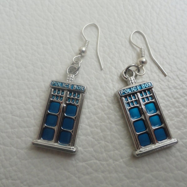 TARDIS Earring Set