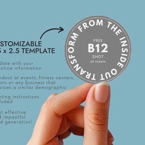 B12 Promo Lead Generation Token for MedSpas, IV Therapy, and Wellness Practices image 3