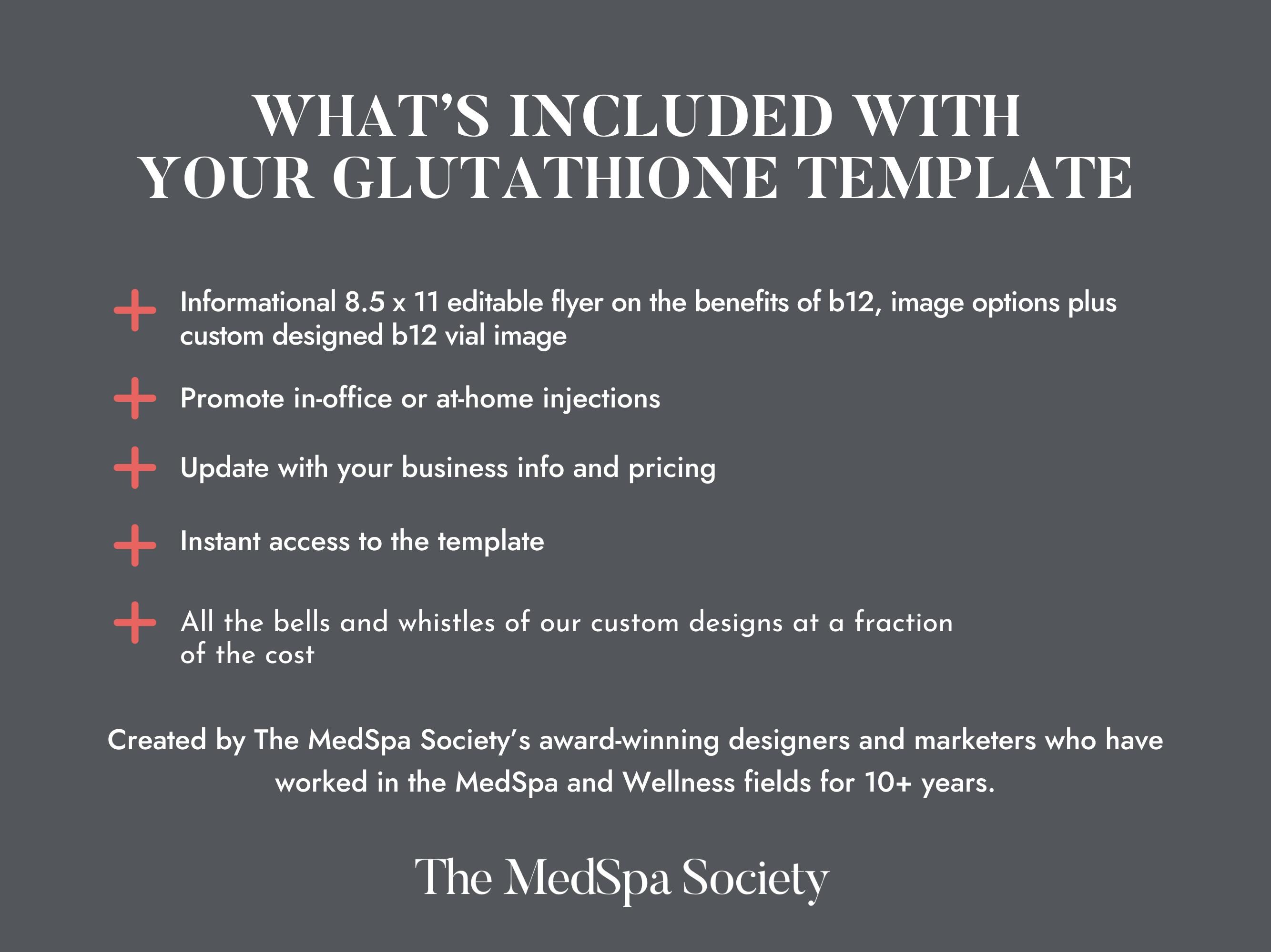 B12 Injection Flyer: Med Spa Patient Education (editable Canva, Instant  Download) - Etsy