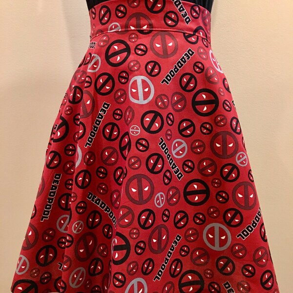 Deadpool Nerd Skirt