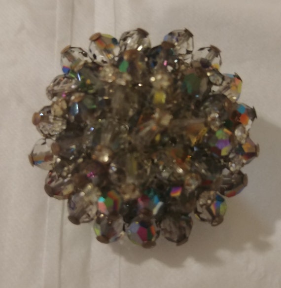 Multi Colored  Rhinestone Pin - image 2