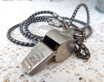 Sifflet Thunderer ACME vintage fabriqué en ANGLETERRE