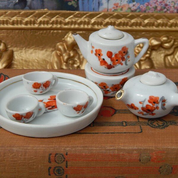 Miniature Tea Set Etsy