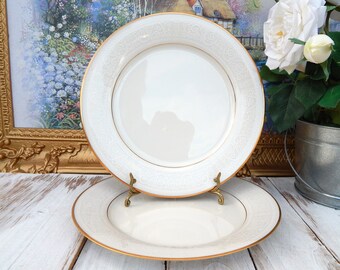 Noritake Ivory China Tulane 7562 Pattern Dinner Plate - Etsy