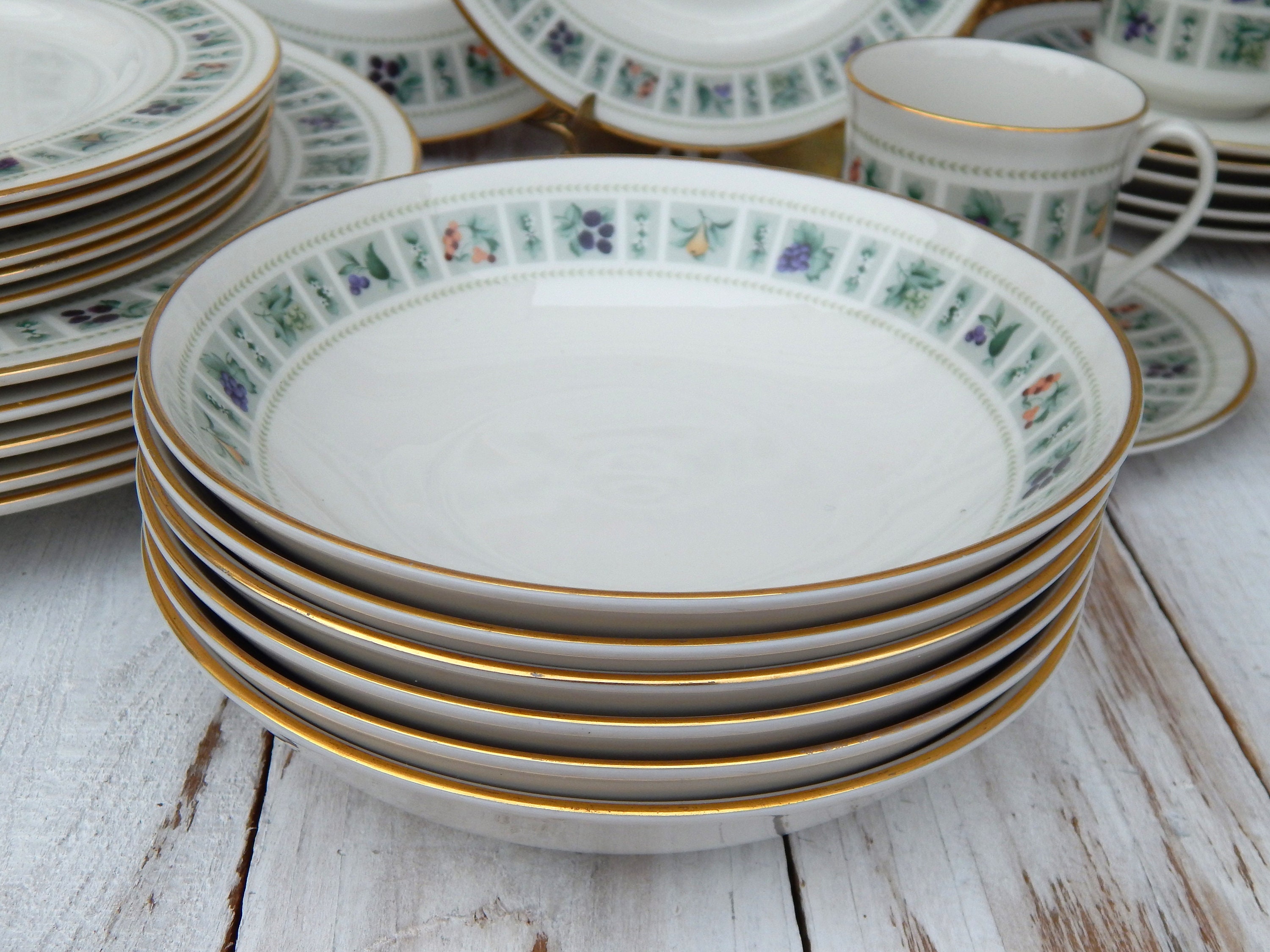 【レア美品】ロイヤルドルトン★タペストリー★パーティセット 英国【ROYAL DOULTON ロイヤルドルトン /TAPESTRY タペストリー