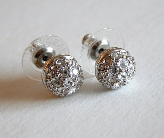 Buy Silver Swarovski Crystal Aurore Boreale Disco Ball Fireball 8 Mm With Stud  Earrings Earrings Finger Ring Chain Online in India - Etsy