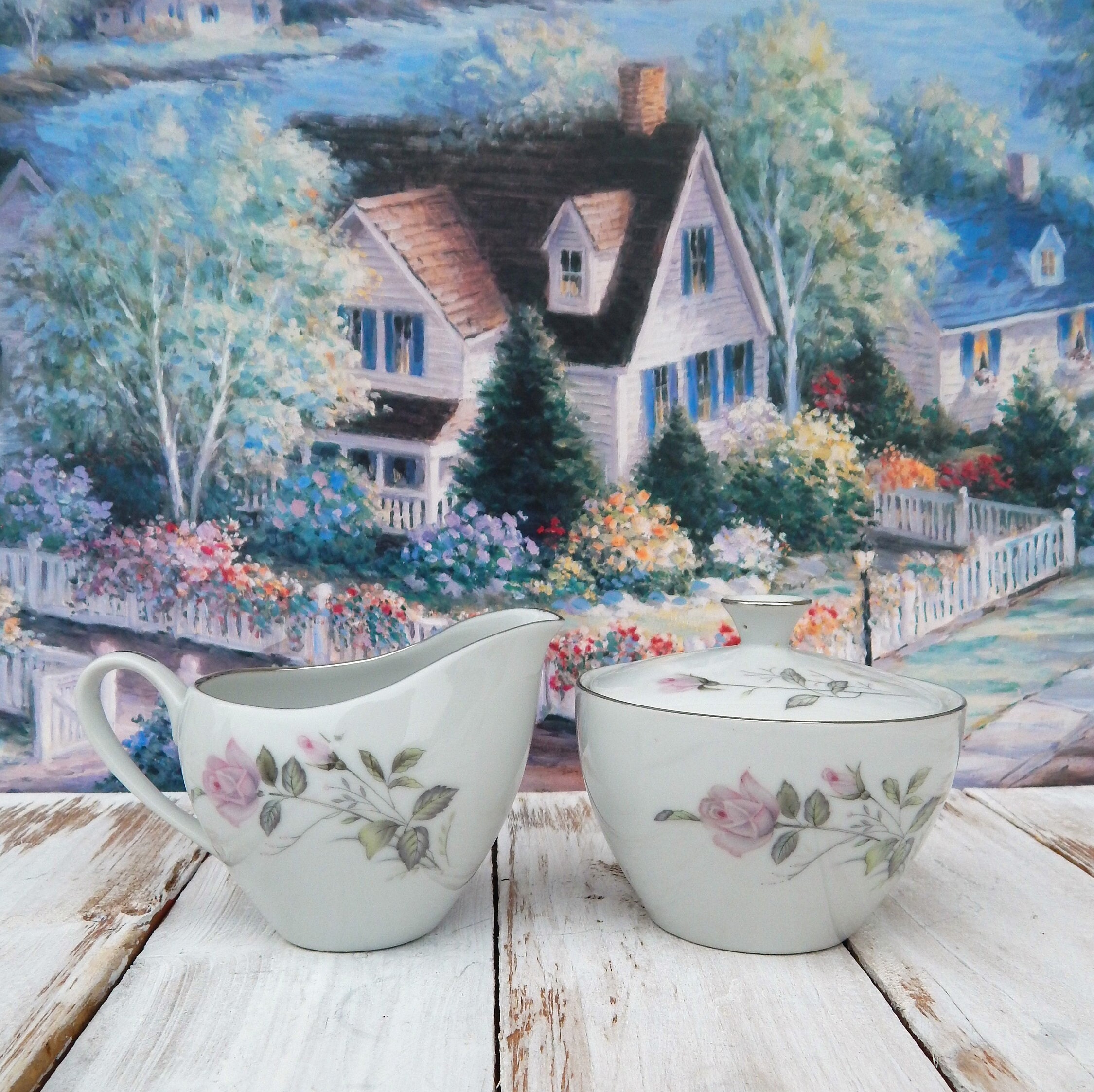 Vintage Rose China Japan - Etsy