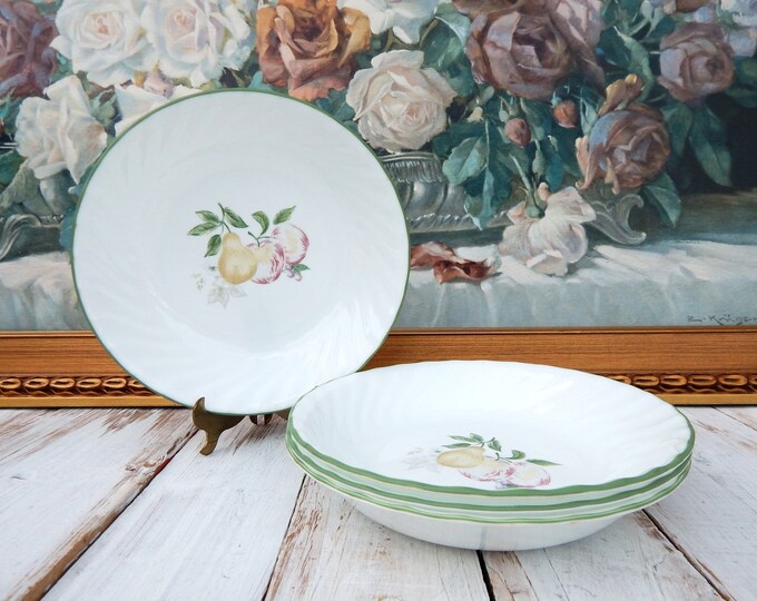 CORELLE CHUTNEY Bowls Set of 4, Corelle Corning Soup Bowls Pasta Bowls