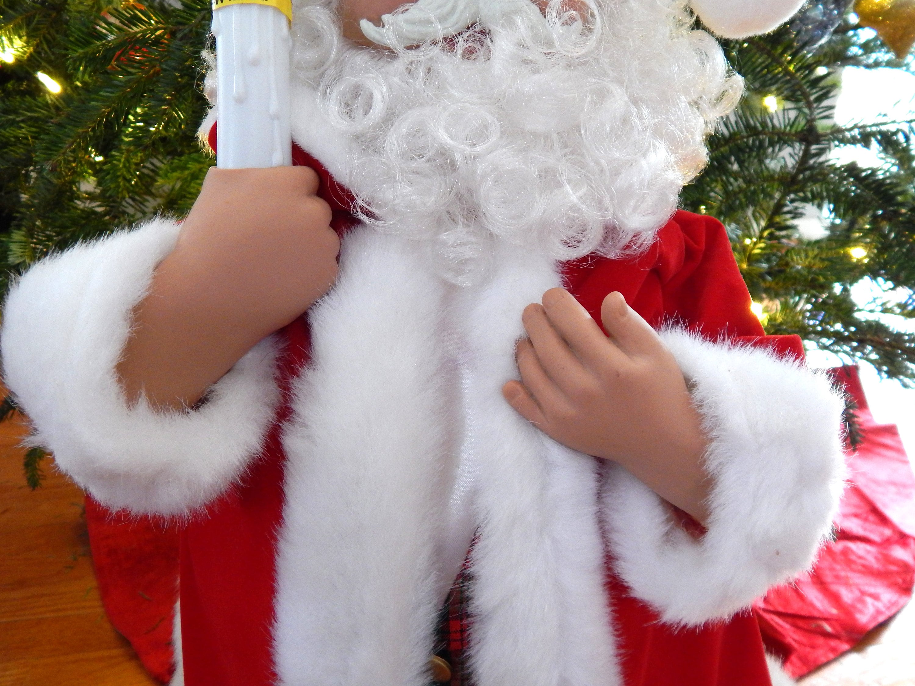 Santa Figure HUGE Animated Illuminated 24